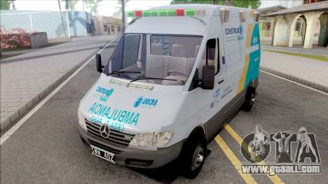 Mercedes-Benz Sprinter Ambulancia Uocra for GTA San Andreas