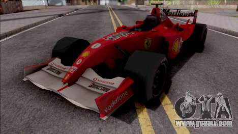 Ferrari F2005 F1 for GTA San Andreas