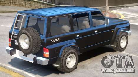 Nissan Safari V1 for GTA 4