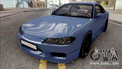 Nissan Silvia S15 Stock Blue for GTA San Andreas
