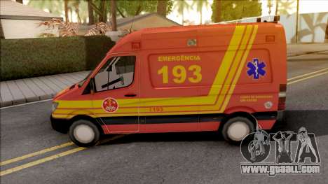 Mercedes-Benz Sprinter 2013 Ambulancia v2 for GTA San Andreas