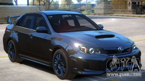 Subaru Impreza Upd for GTA 4