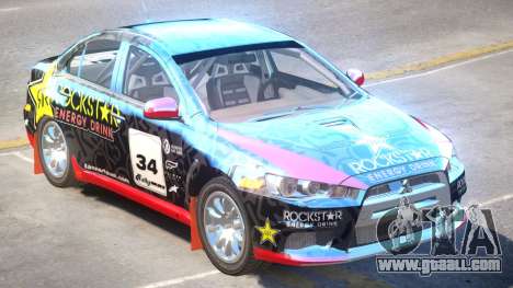 Mitsubisi Lancer Evo X Rally for GTA 4