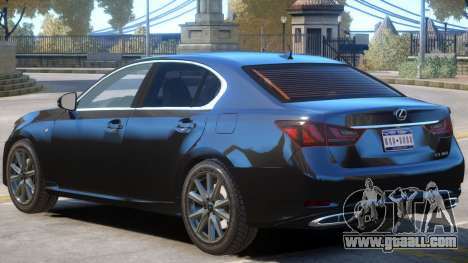 Lexus GS350 Upd for GTA 4