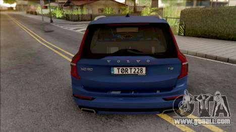 Volvo XC90 T8 Blue for GTA San Andreas
