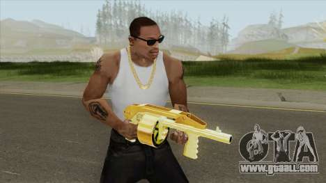 Combat Shotgun Gold (French Armed Forces) for GTA San Andreas