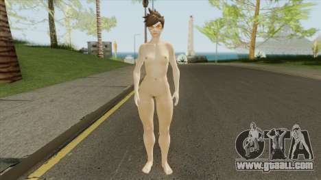 Tracer Nude (With Goggles) for GTA San Andreas