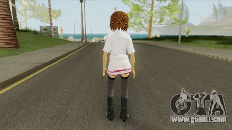 Rasta Schoolgirl for GTA San Andreas