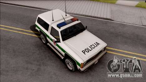 Lietuviska Police Ranger v2 for GTA San Andreas