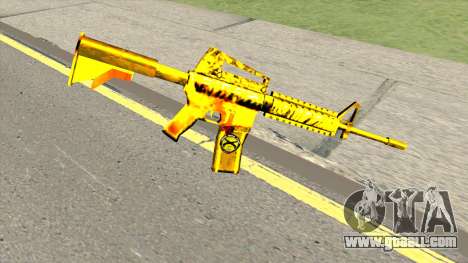 M4A1 Gold (French Armed Forces) for GTA San Andreas