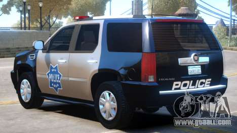 Escalade Police for GTA 4