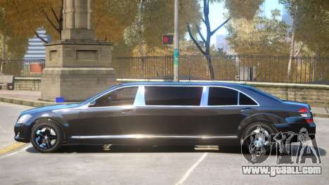 Mercedes S600 Limo for GTA 4