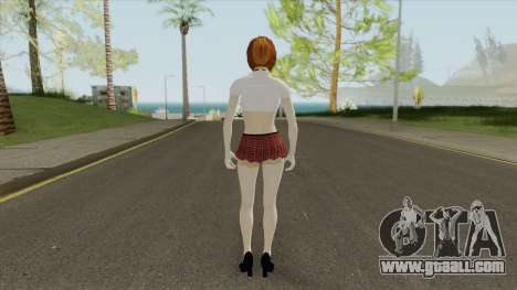Ada Wong Sexy Schoolgirl HD for GTA San Andreas