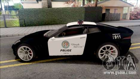 GTA 5 Invetero Coquette Police for GTA San Andreas