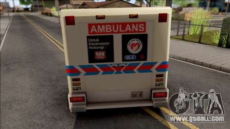 Ambulance Malaysia KKM for GTA San Andreas
