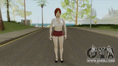 Ada Wong Sexy Schoolgirl HD for GTA San Andreas