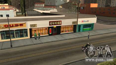 New Gucci Store for GTA San Andreas