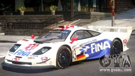 McLaren F1 V1.1 PJ2 for GTA 4