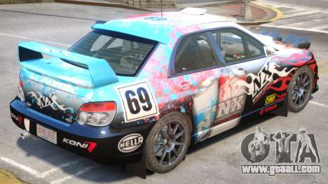 Subaru Impreza WRX V1 PJ1 for GTA 4