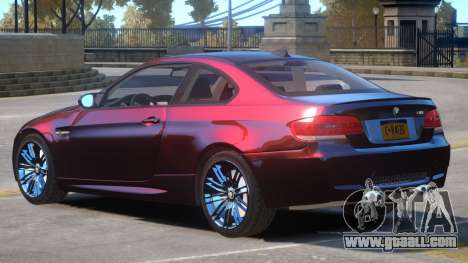 BMW M3 E92 Improved for GTA 4