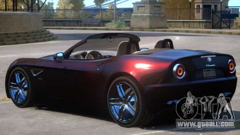 Alfa Romeo Spider for GTA 4