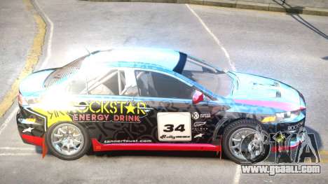 Mitsubisi Lancer Evo X Rally for GTA 4