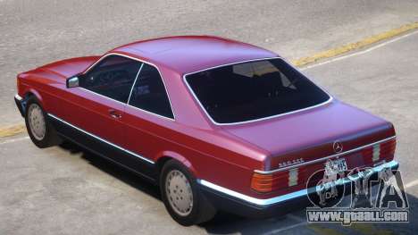 1987 Mercedes W126 R2 for GTA 4