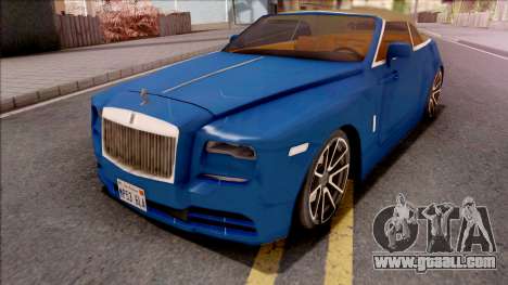 Rolls-Royce Dawn 2019 Low Poly for GTA San Andreas