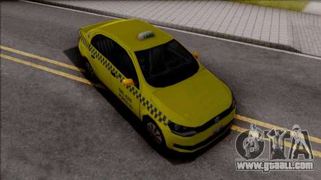 Volkswagen Voyage G6 Taxi JF for GTA San Andreas
