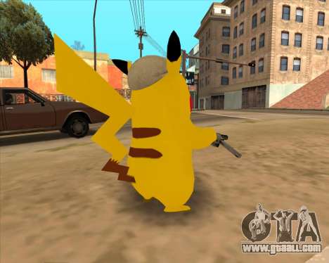 Michael Circle in the form of a Pikachu for GTA San Andreas
