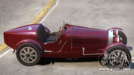 1925 Bugatti Type 35C V1 for GTA 4