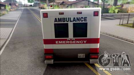 HD Decal for Ambulance for GTA San Andreas