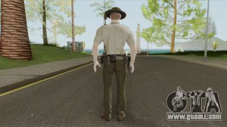Leon Arklay Sheriff (RE2 Remake) for GTA San Andreas
