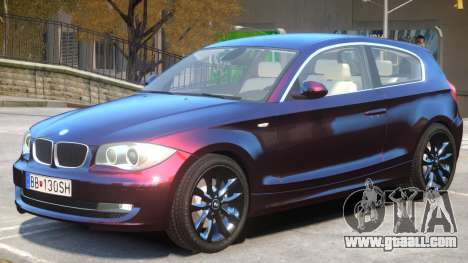 BMW 120i V1 for GTA 4