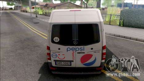 Mercedes-Benz Sprinter Van PepsiCO v2 for GTA San Andreas