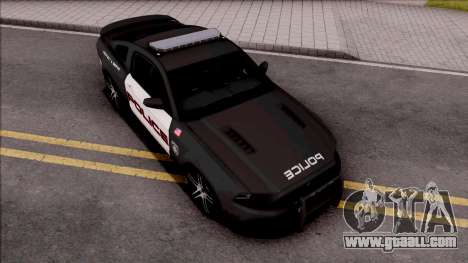Ford Mustang Boss 302 2013 Police for GTA San Andreas