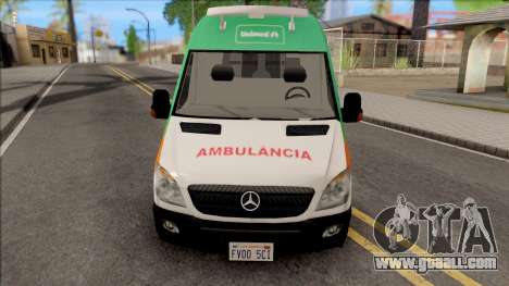 Mercedes-Benz Sprinter 2013 Ambulancia v3 for GTA San Andreas