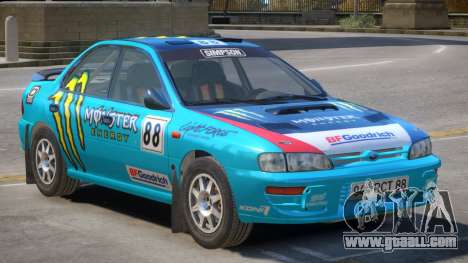 Subaru Impreza Rally Edition V1 PJ4 for GTA 4