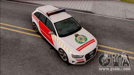 Audi RS4 Avant Hungarian Fire Department for GTA San Andreas