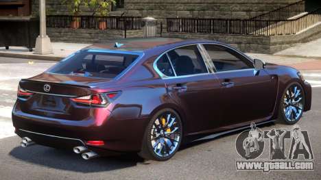 Lexus GS-F V1 for GTA 4