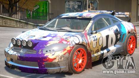 Mitsubishi Eclipse Rally PJ2 for GTA 4