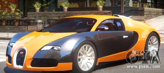 Bugatti Veyron Up for GTA 4