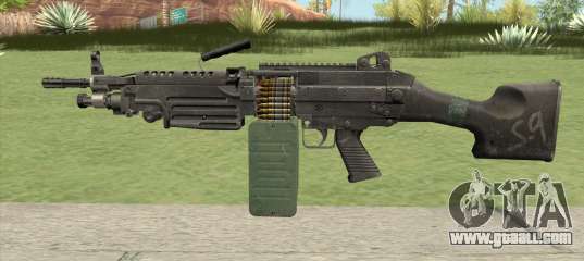 M249 SAW for GTA San Andreas