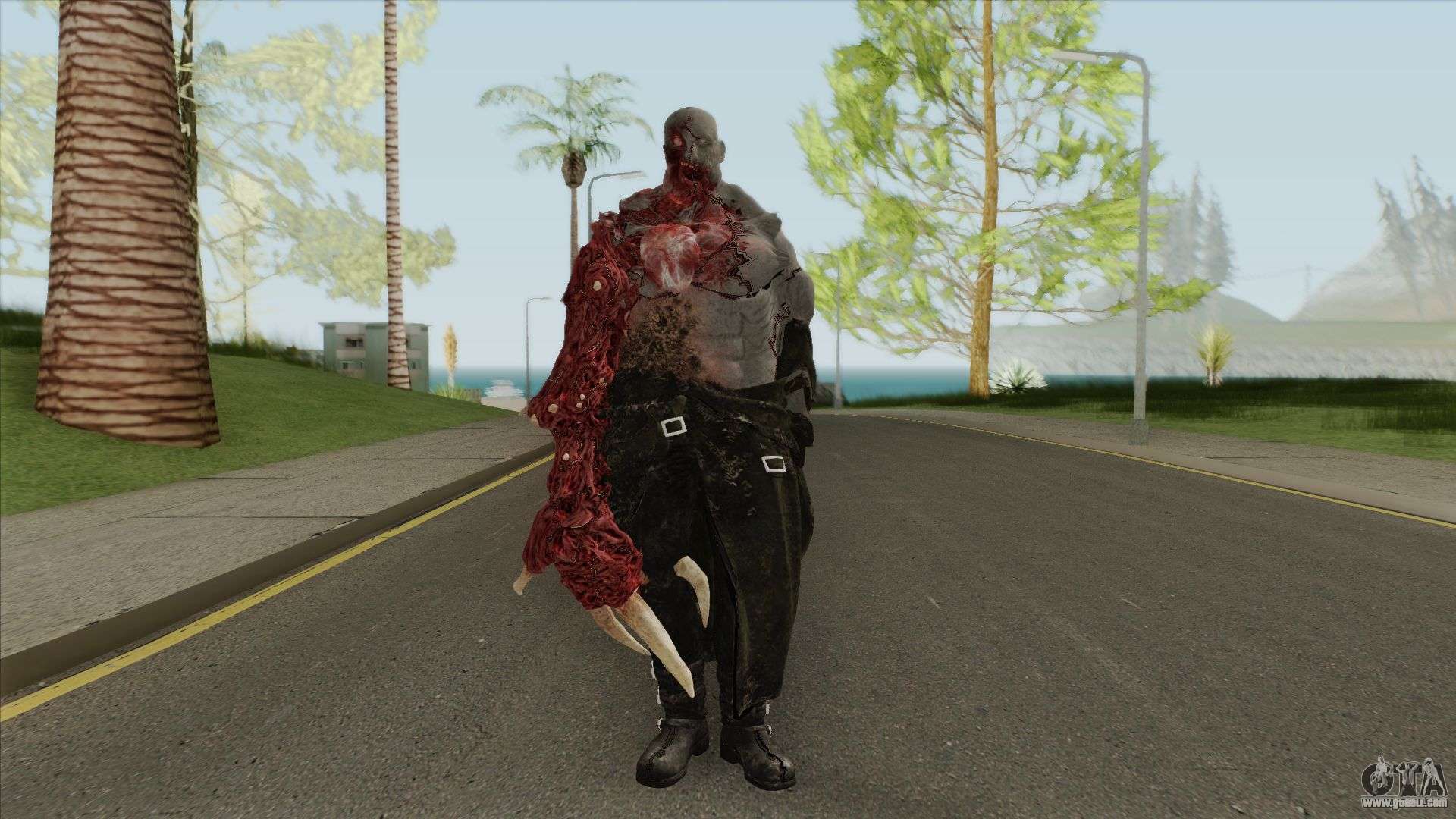 MR X (Resident Evil 2) for GTA San Andreas