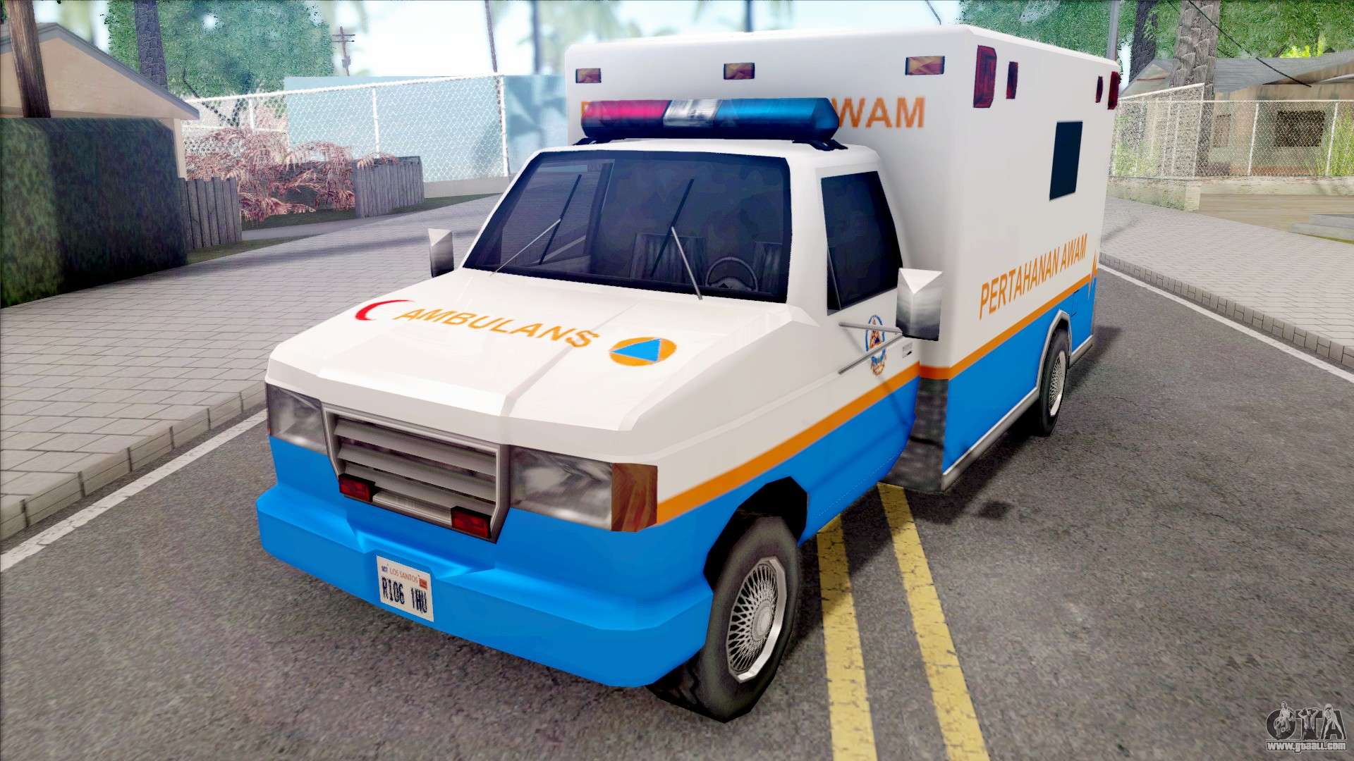 Ambulance Malaysia APM for GTA San Andreas