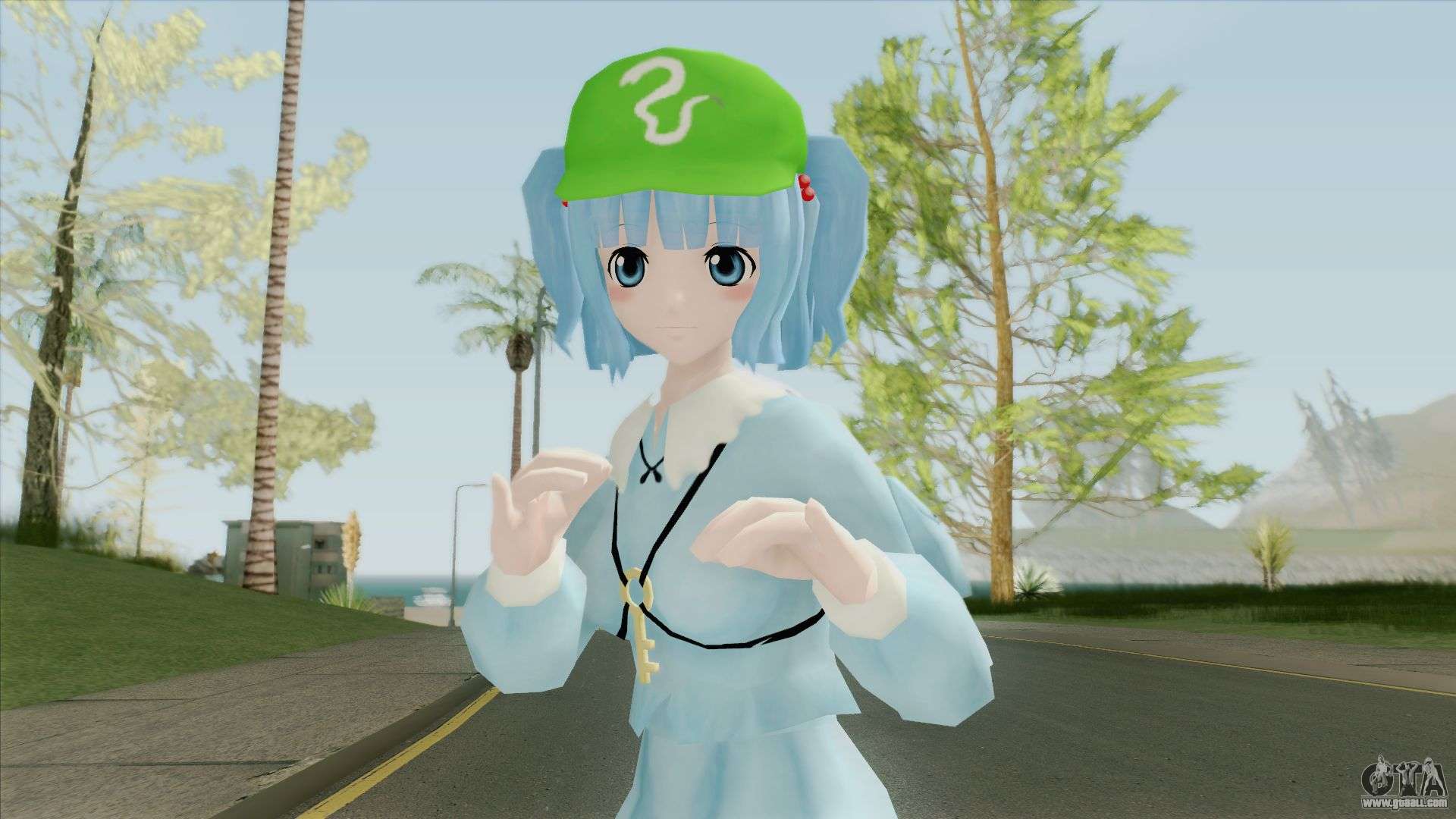 Chiyuri Kitashirak (Touhou) for GTA San Andreas