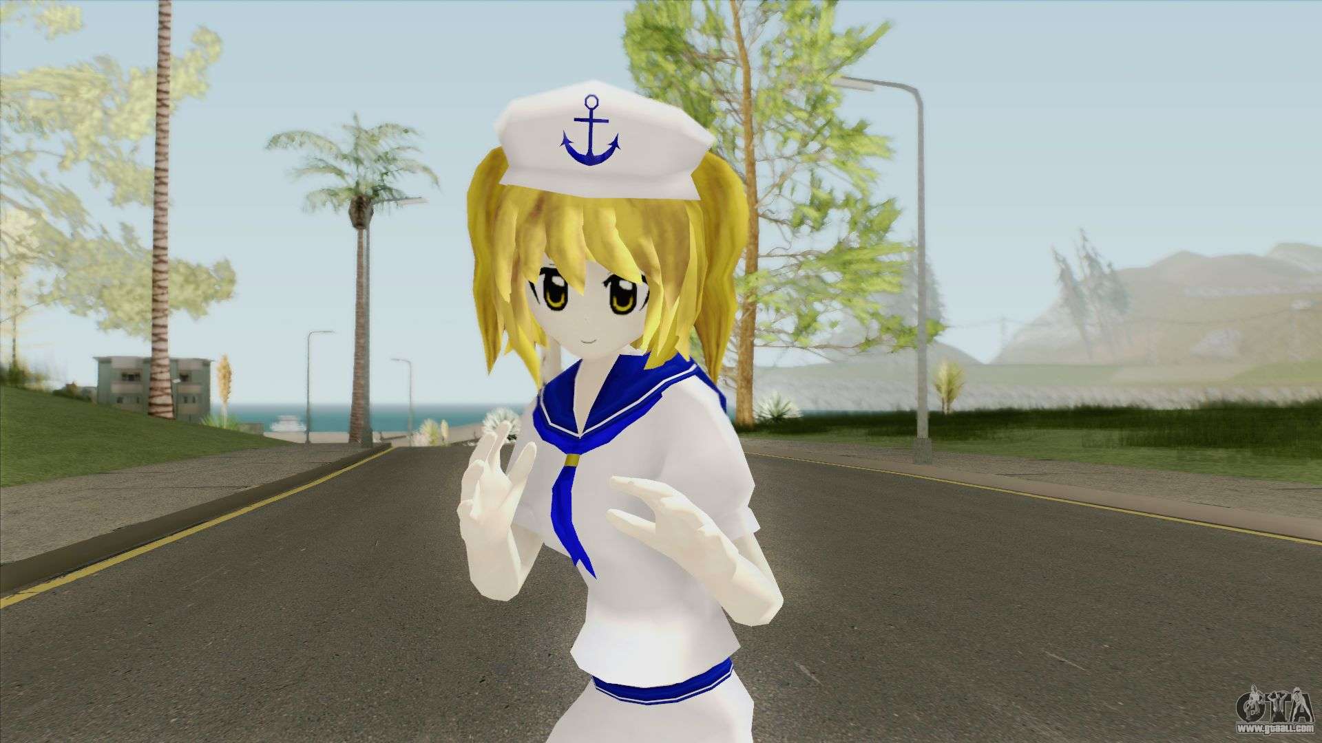 Chiyuri Kitashirak (Touhou) for GTA San Andreas