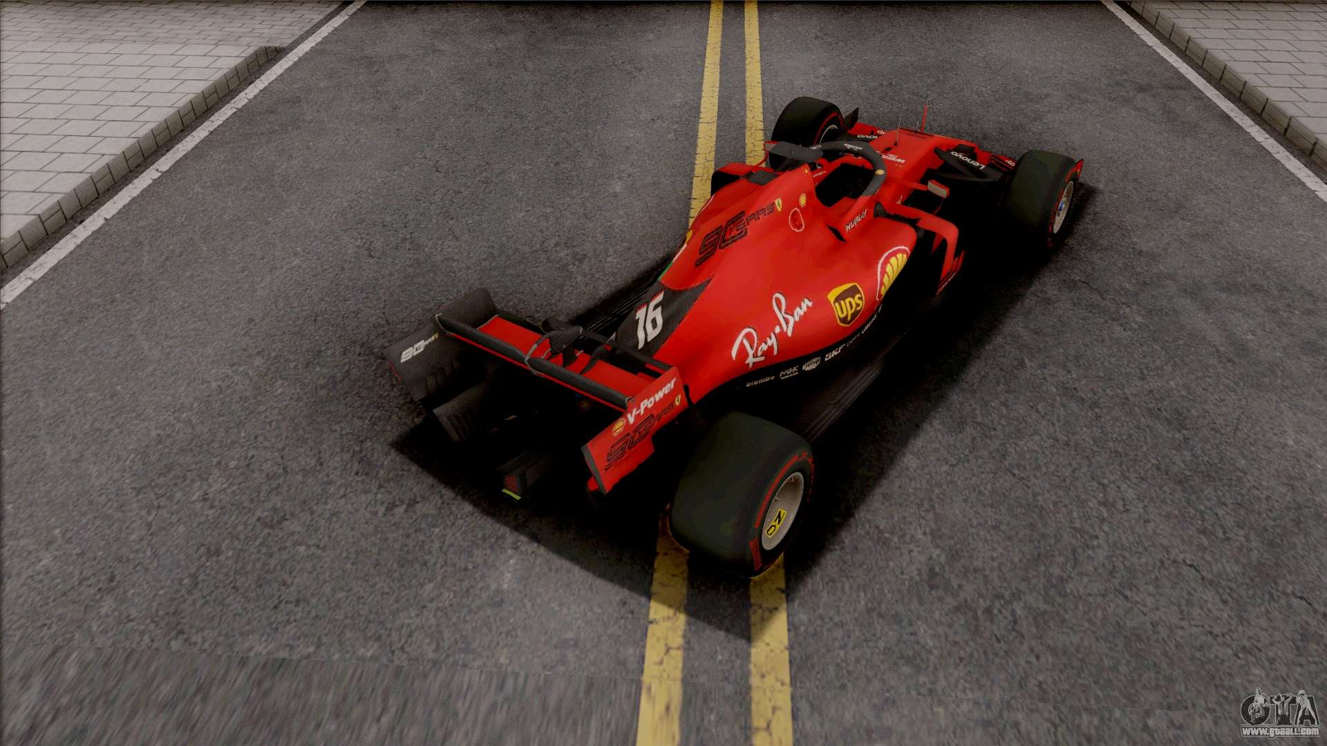 F1 Ferrari 2019 para GTA San Andreas