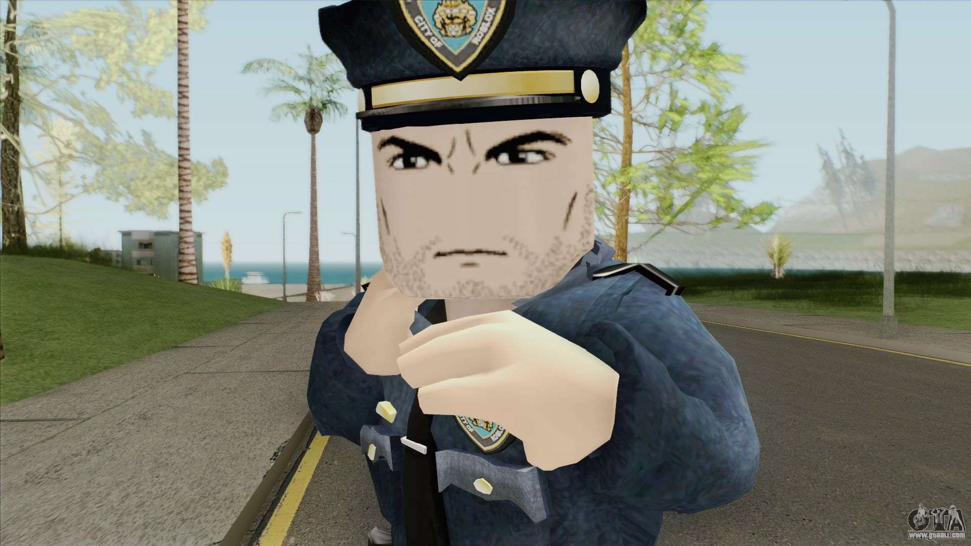 Roblox Police Department Officer For Gta San Andreas - cop caps roblox codes