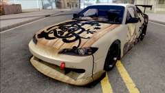 Nissan Silvia S15 Vinland Saga Paintjob for GTA San Andreas